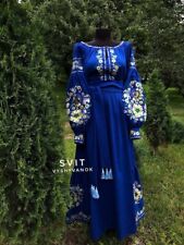 Embroidered maxi dress d'occasion  Expédié en Belgium