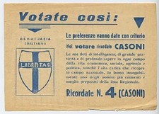 210915 manifesto votate usato  Italia