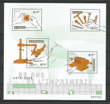 Bloc feuillet 2025 d'occasion  Champagnole