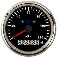 85mm gps speedometer for sale  LEICESTER