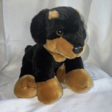 Brinquedo de pelúcia VGN Heritage Ganz H13763 Rottweiler cachorro cachorro 12" animal de pelúcia   comprar usado  Enviando para Brazil