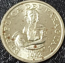 Paraguay piccola moneta usato  Rho