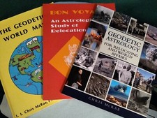 Geodetic World Map, Geodetic Astrology Chris McRae & Bon Voyage Marc Penfield, 3 comprar usado  Enviando para Brazil