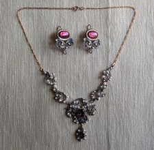 Collana orecchini vintage usato  Spoleto