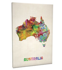 Australia watercolour map for sale  COVENTRY