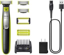 Afeitadora Philips OneBlade cara+cuerpo, recortes, bordes y afeitados cualquier longitud QP2834/60 segunda mano  Embacar hacia Mexico