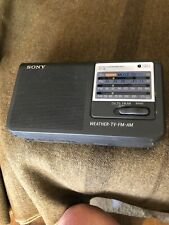 Antigo Sony ICF-36 TV som AM/FM/Clima rádio portátil elétrico ou bateria testada comprar usado Antigo Sony ICF-36 TV som AM/FM/Clima rádio portátil elétrico ou bateria testada comprar usado  Enviando para Brazil