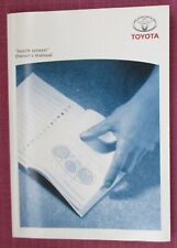 Toyota touch screen for sale  SHERINGHAM