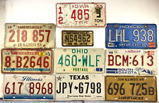 Vintage assorted license for sale  Mundelein