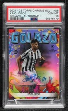 2021-22 Topps Chrome UCL Golazo /99 Kaio Jorge #G-6 PSA 10 GEM MT iniciante controle remoto automático comprar usado  Enviando para Brazil