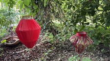 Lampion papierlampion faltbar gebraucht kaufen  Wunstorf