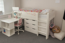 White mid sleeper for sale  BEXLEYHEATH