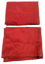 Set red curtains for sale  Medford