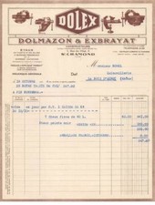 Facture.am24347. bois oigt.193 d'occasion  France