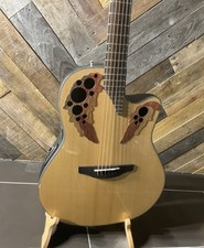 Guitarra elétrica acústica Ovation Celebrity Elite profundidade média, natural CE44-4, usado comprar usado  Enviando para Brazil