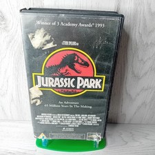 JURASSIC PARK VHS TAPE - RARE RETRO MOVIE 1992 comprar usado  Enviando para Brazil