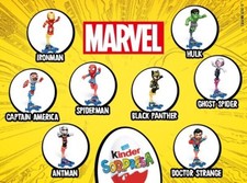 Kinder sorpresa marvel usato  Vigonovo