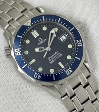 Omega seamaster blue for sale  LONDON