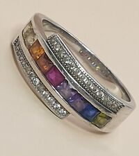 Multicolor edelstein ring gebraucht kaufen  Frankfurt am Main