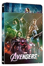 [USED] The Avengers BLU-RAY Steelbook 2D 3D Limited Edition - Lenticular / NOVA comprar usado  Enviando para Brazil