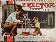 Erector set 124pieces for sale  Richland
