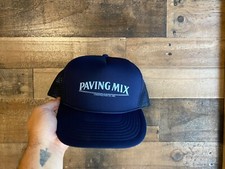 Chapéu Snapback Duplo Mistura de Pavimentação VTG Espuma Frontal Corda Cap 3D Puff Construction Co, usado comprar usado  Enviando para Brazil