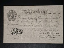 aa19 5 pound note for sale  PRESTON