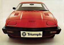 Triumph tr7 brochure for sale  NOTTINGHAM