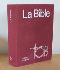 Bible tob traduction d'occasion  Le Mans