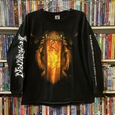 Camisa dupla face manga longa Incantation Forsaken Mourning U.S. Tour 2000 GG comprar usado  Enviando para Brazil