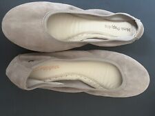 Hush Puppies Płaskie baleriny Buty Rozmiar 6.5 Beżowe Zamszowe Skóra Wsuwane Komfort na sprzedaż  PL