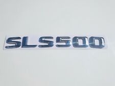 Usado, SLS500 LETTERING TAMPA TRASEIRA PORTA-MALAS EMBLEMA EMBLEMA PARA MERCEDES BENZ, CROMADO comprar usado  Enviando para Brazil