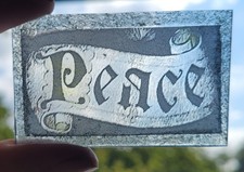 Stained glass peace for sale  BATTLE