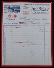Facture paris 1928 d'occasion  Nantes-