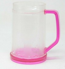 Caneca gelada clássica vintage Sevilha com gel gel gel gelado rosa comprar usado  Enviando para Brazil
