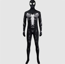 Macacão Cosplay Homem-Aranha Preto 2 Venom Fantasia Homem-Aranha Bodysuit Halloween, usado comprar usado  Enviando para Brazil