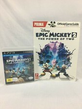 Epic Mickey 2: The Power Of Two - Com Guia de Jogo Prima - Playstation 3 / PS3 comprar usado  Enviando para Brazil