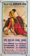 Affiche corrida plaza d'occasion Affiche corrida plaza d'occasion  La Courtine