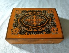 Inlaid wood box for sale  Saint Clair Shores