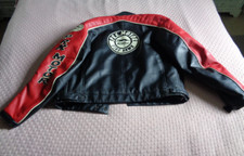 Blouson moto cuir d'occasion  Aubevoye
