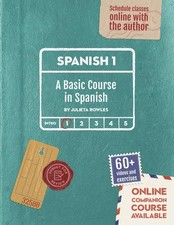 Spanish 1: A Basic Course in Spanish (Spanish with Julieta) comprar usado  Enviando para Brazil