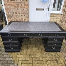 Magnificent black leather for sale  WIGAN