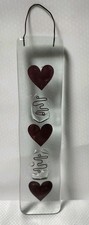 Downs glass heart for sale  STOKE-ON-TRENT