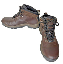 Botas de caminhada Timberland 18128 Flume masculinas de couro marrom escuro impermeáveis - Tamanho 9M comprar usado  Enviando para Brazil