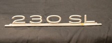 Placa de identificação logotipo emblema porta-malas traseiro MERCEDES BENZ 230SL comprar usado  Enviando para Brazil