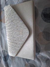 Rhinestone ivory clutch for sale  BARNSLEY