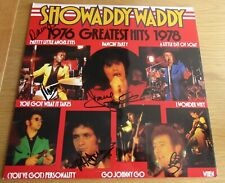 Showaddywaddy signed vinyl for sale  LONDON