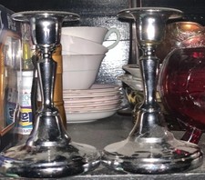 Pair silver plated for sale  Louisville
