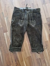 Trachtenlederhose knielang gr� gebraucht kaufen  Zirndorf
