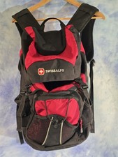 Mochila de caminhada Swiss Alps Airflow vermelha/preta – vários bolsos + capa de chuva comprar usado Mochila de caminhada Swiss Alps Airflow vermelha/preta – vários bolsos + capa de chuva comprar usado  Enviando para Brazil